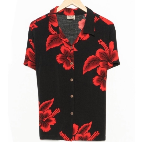 Aloha Hut Hawaii Tops - Aloha Hut Hawaii Top Blouse Floral M